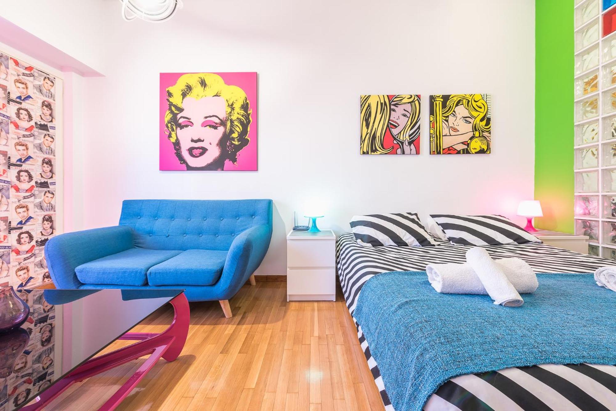 Zenios Amintas-Pop-Artment For Two In City Center Athens Exterior photo